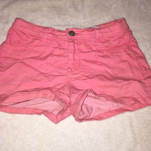 Pink shorts